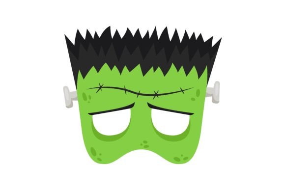 Download Design for Creepy Mask of Green Living Z - Creepy mask Collection