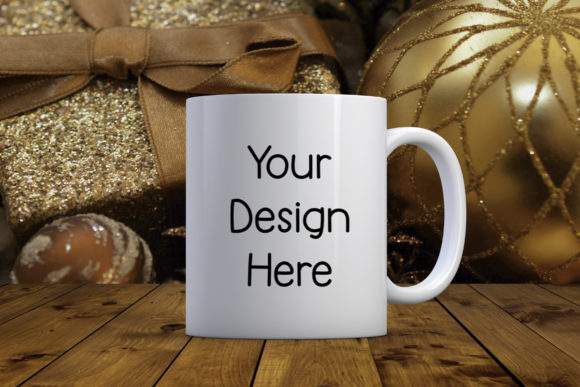 Download White Mug Mockup Christmas Ornaments - Premium Resources