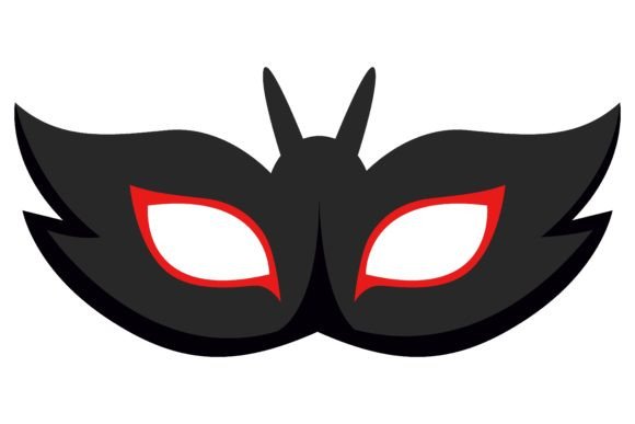 Download Design for Creepy Mask of Bat with Wings - Creepy mask Collection