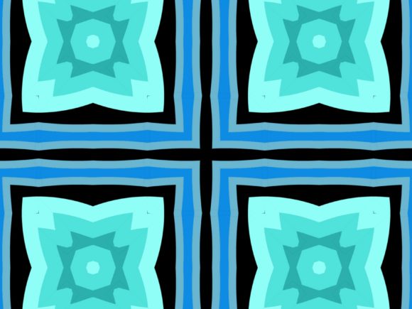 Download Fractal Pattern Blue Black Background - Blue black background Collection