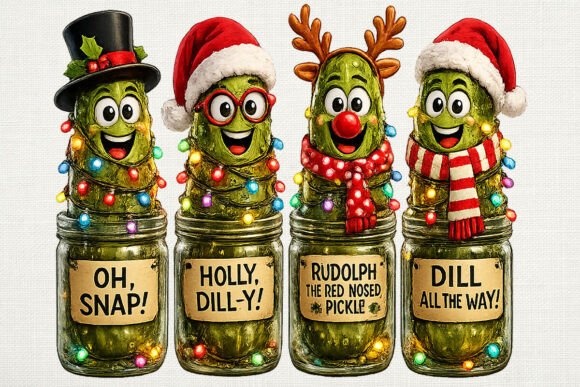 Download Funny Christmas Pickle PNG Clipart - Funny Collection